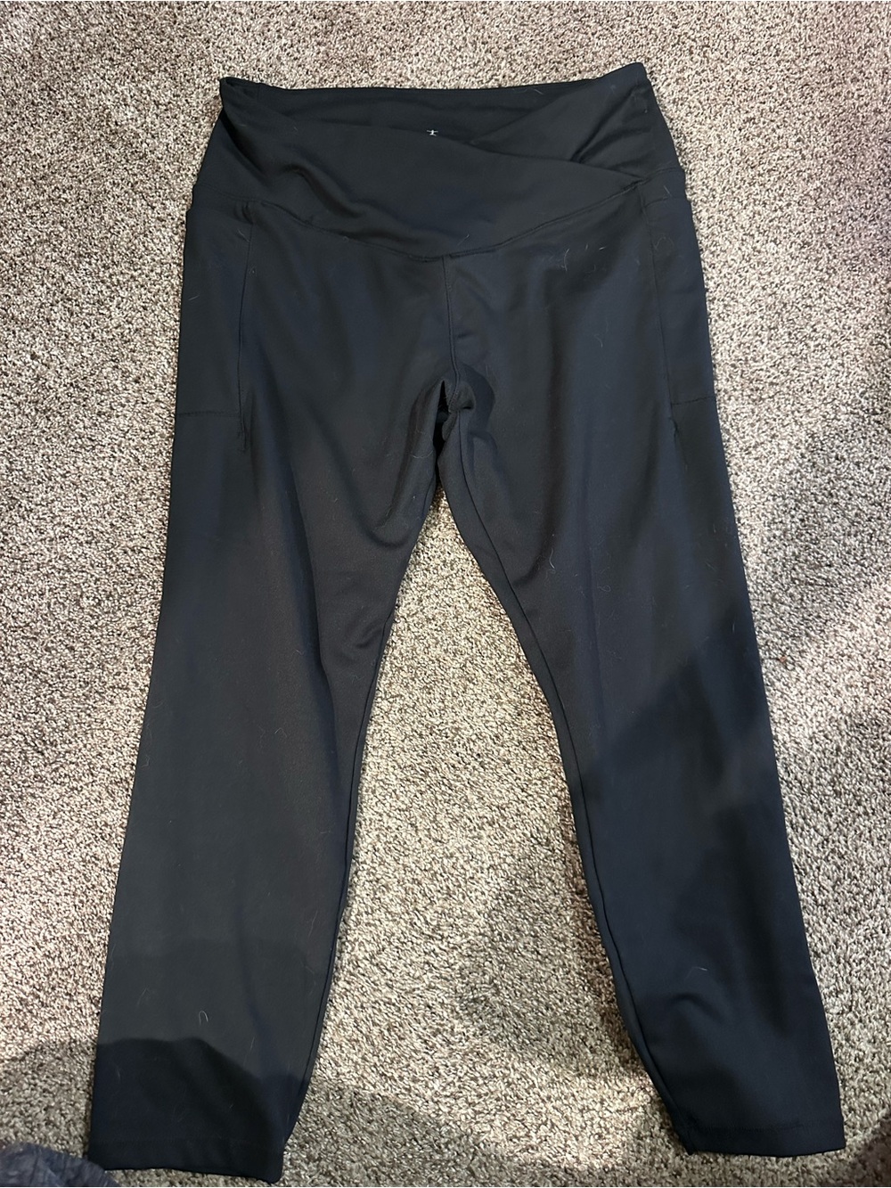 Danskin Black High-Waist Active Leggings